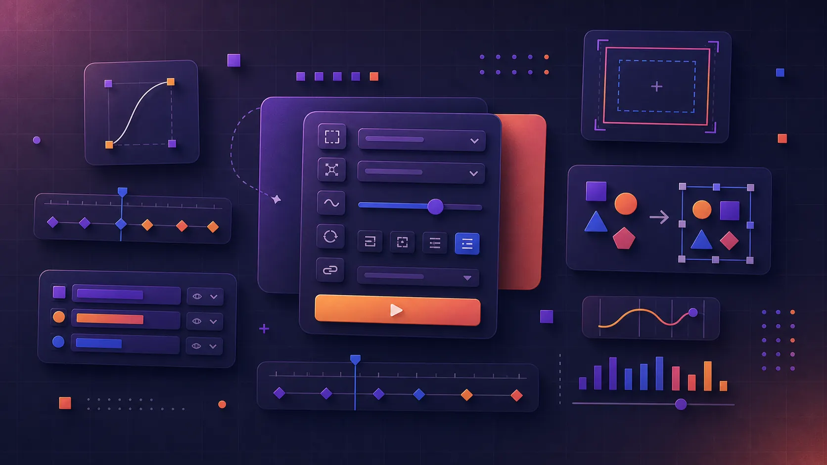 Interfaccia dei b.motion tools