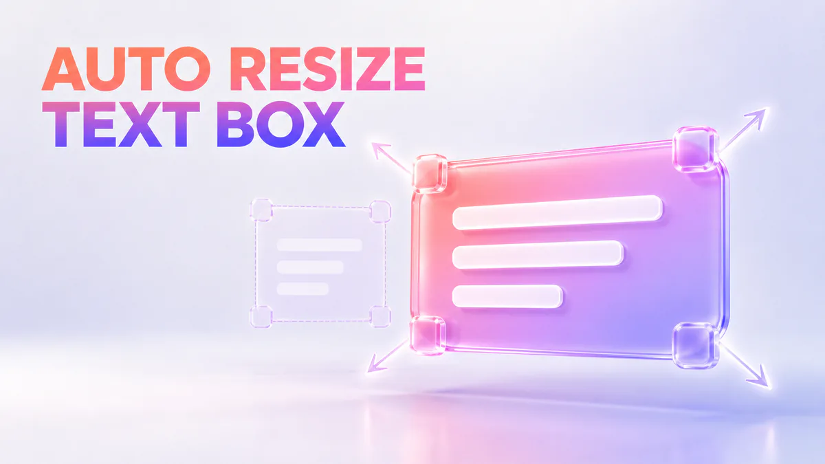 Copertina del tool auto resize text box per After Effects